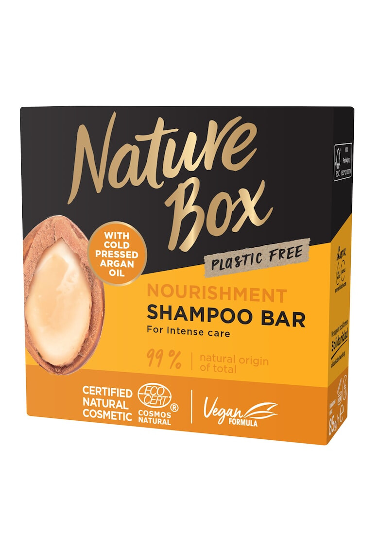 Nature Box Sampon solid 100 % presat la rece formula vegana 85 g - Pled.ro