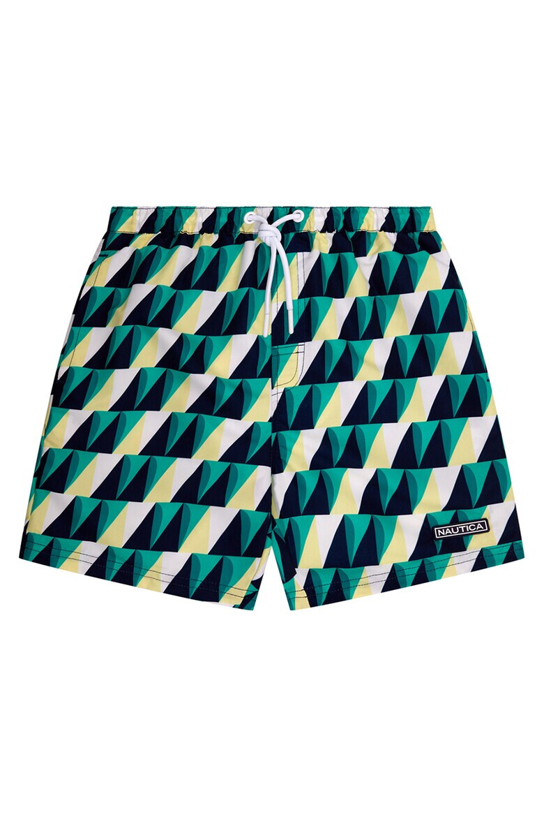 Nautica Pantaloni scurti de baie cu imprimeu geometric Dorian - Pled.ro