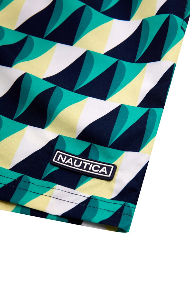 Nautica Pantaloni scurti de baie cu imprimeu geometric Dorian - Pled.ro