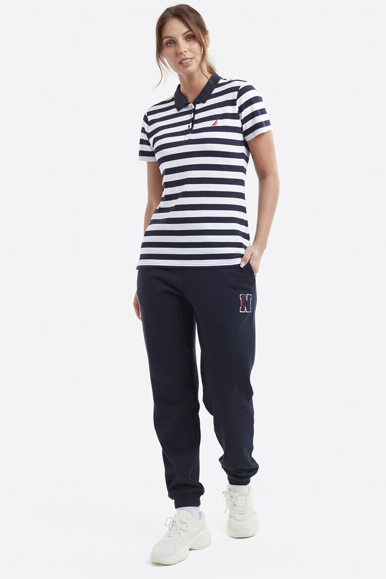 Nautica Tricou polo de bumbac cu model in dungi Ella - Pled.ro