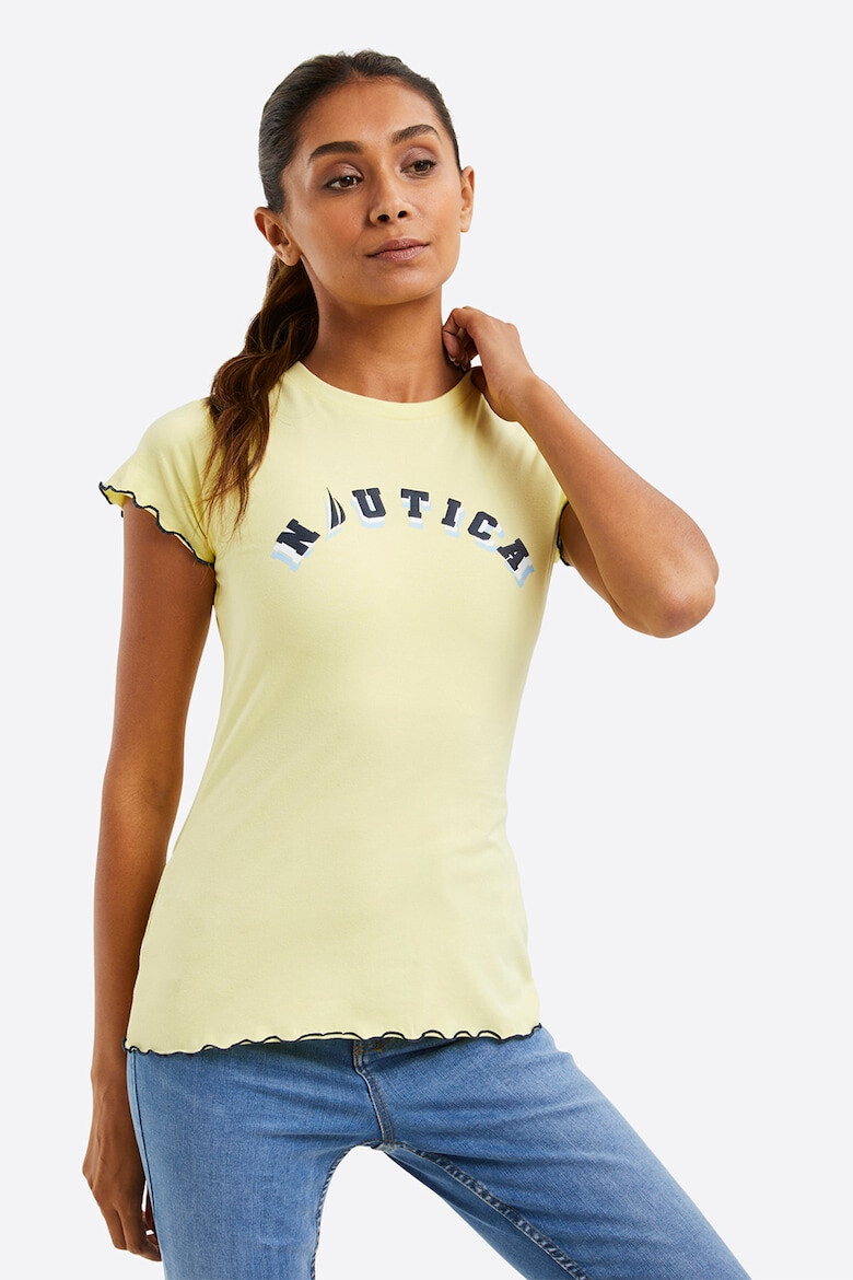 Nautica Tricou slim fit cu logo Harper - Pled.ro