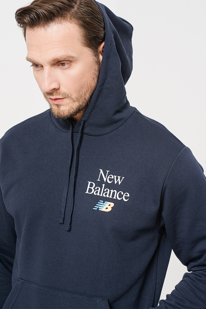 New Balance Hanorac din amestec de bumbac cu logo - Pled.ro