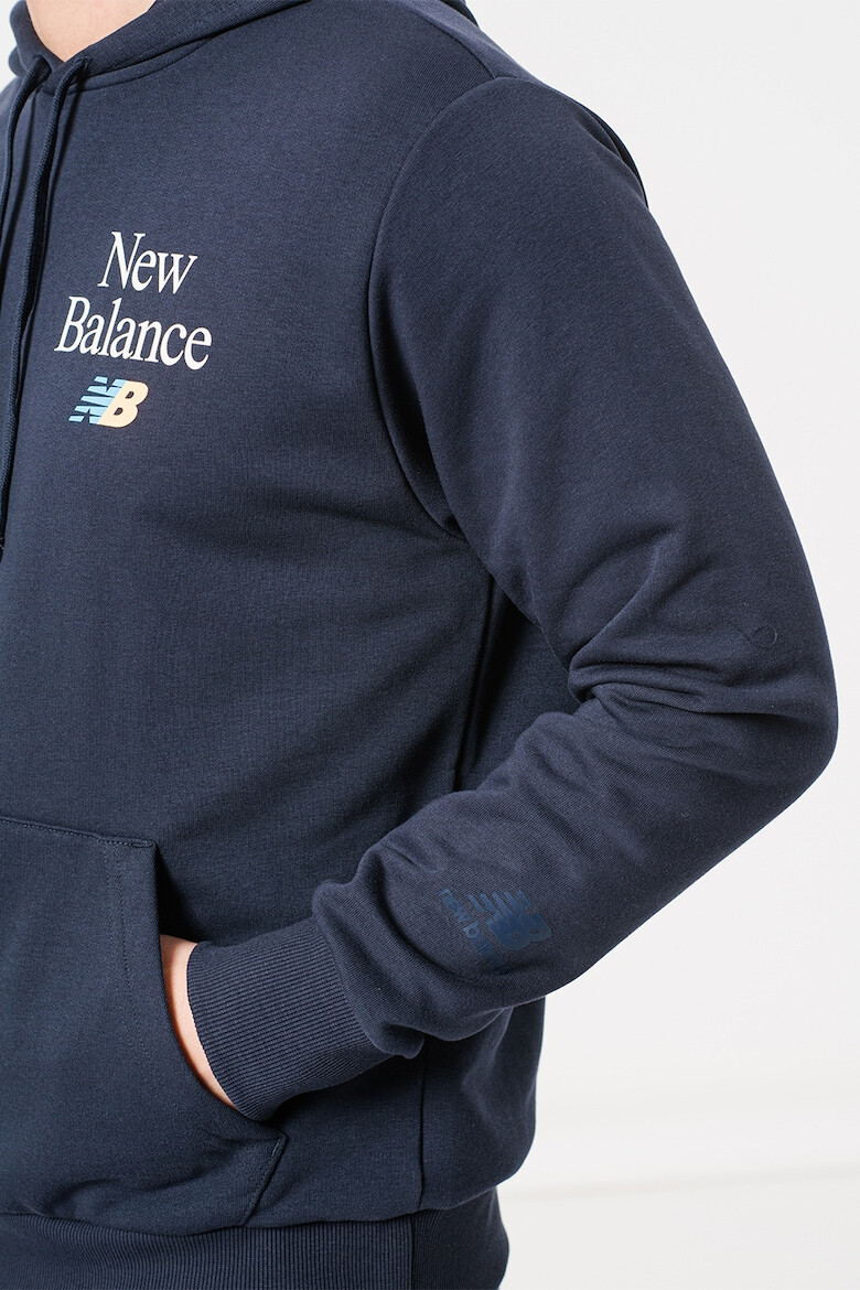 New Balance Hanorac din amestec de bumbac cu logo - Pled.ro