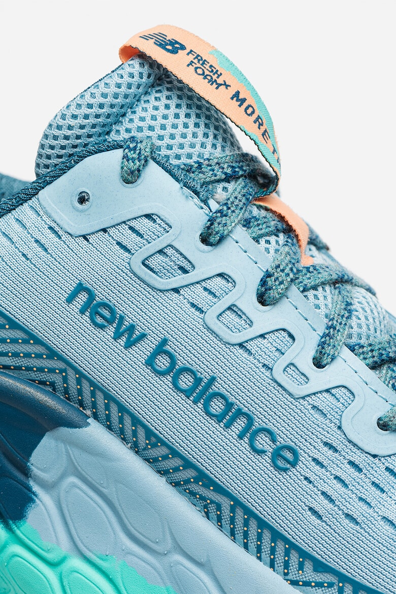 New Balance Pantofi din material textil cu insertii sintetice pentru alergare Fresh Foam X More Trail - Pled.ro