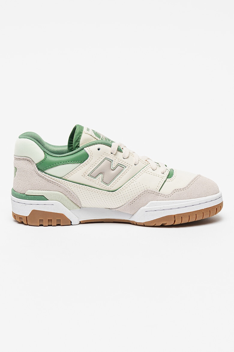 New Balance Pantofi sport cu detalii de piele intoarsa si piele 550 - Pled.ro