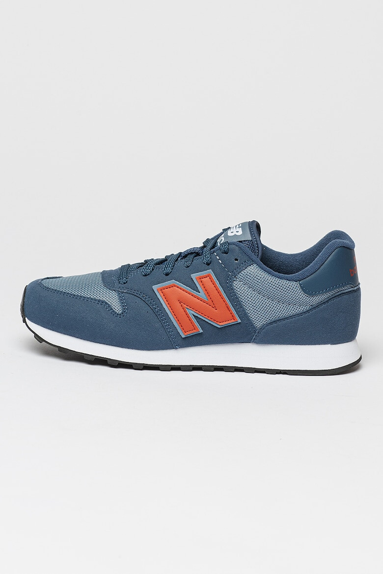 New Balance Pantofi sport cu garnituri de piele intoarsa sintetica 500 - Pled.ro