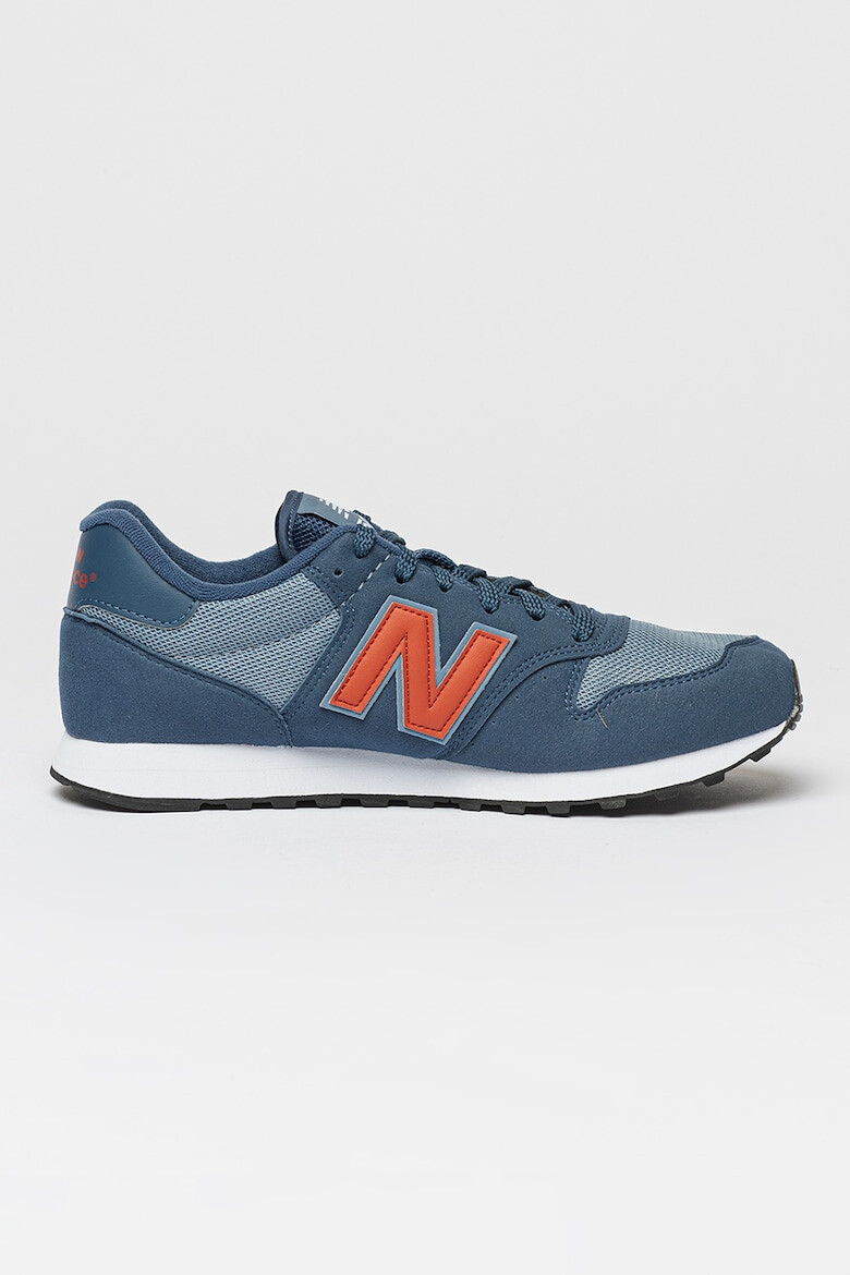 New Balance Pantofi sport cu garnituri de piele intoarsa sintetica 500 - Pled.ro