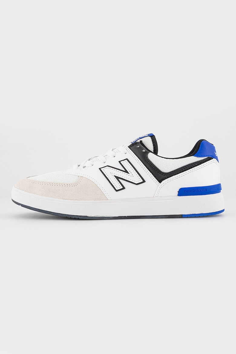 New Balance Pantofi sport cu insertii din piele intoarsa 574 - Pled.ro