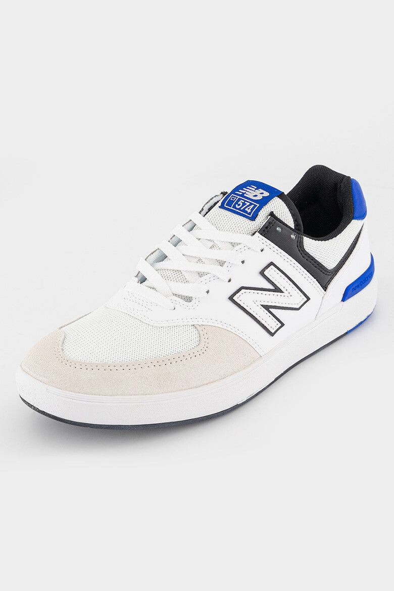 New Balance Pantofi sport cu insertii din piele intoarsa 574 - Pled.ro