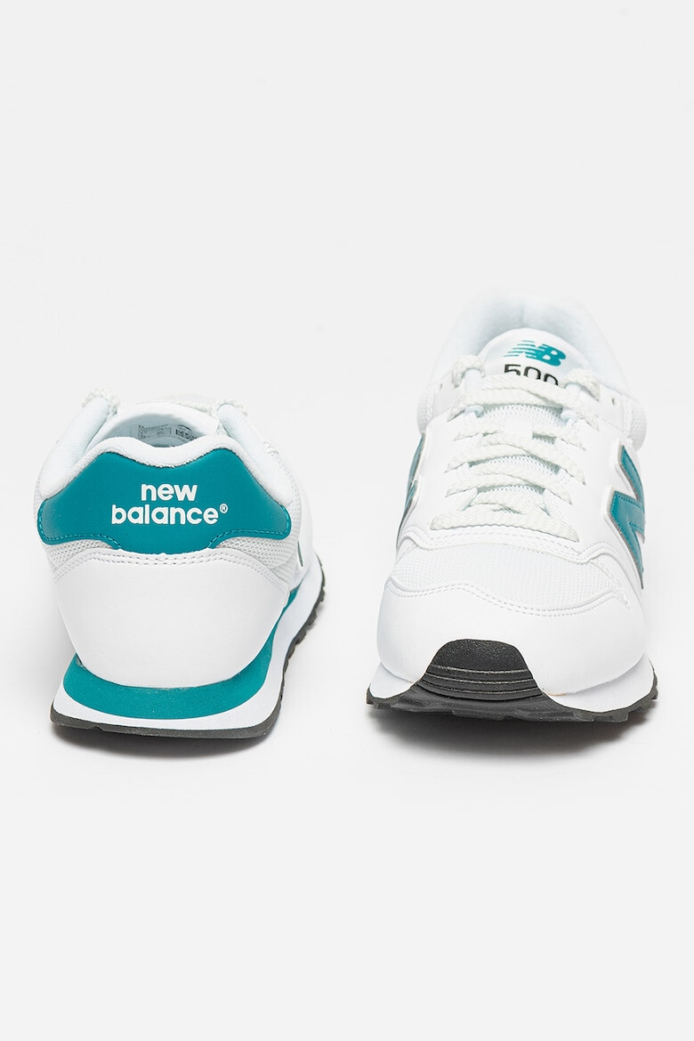 New Balance Pantofi sport de piele ecologica cu garnituri de plasa 500 - Pled.ro