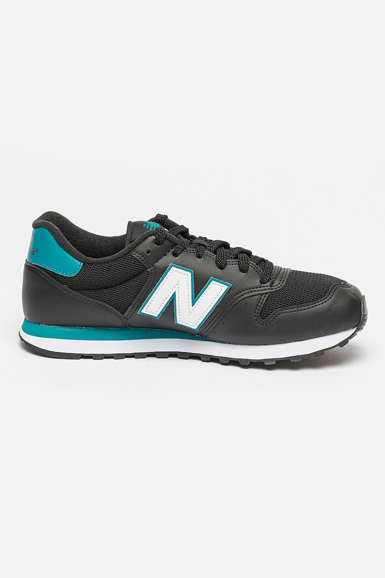 New Balance Pantofi sport de piele ecologica cu garnituri de plasa 500 - Pled.ro