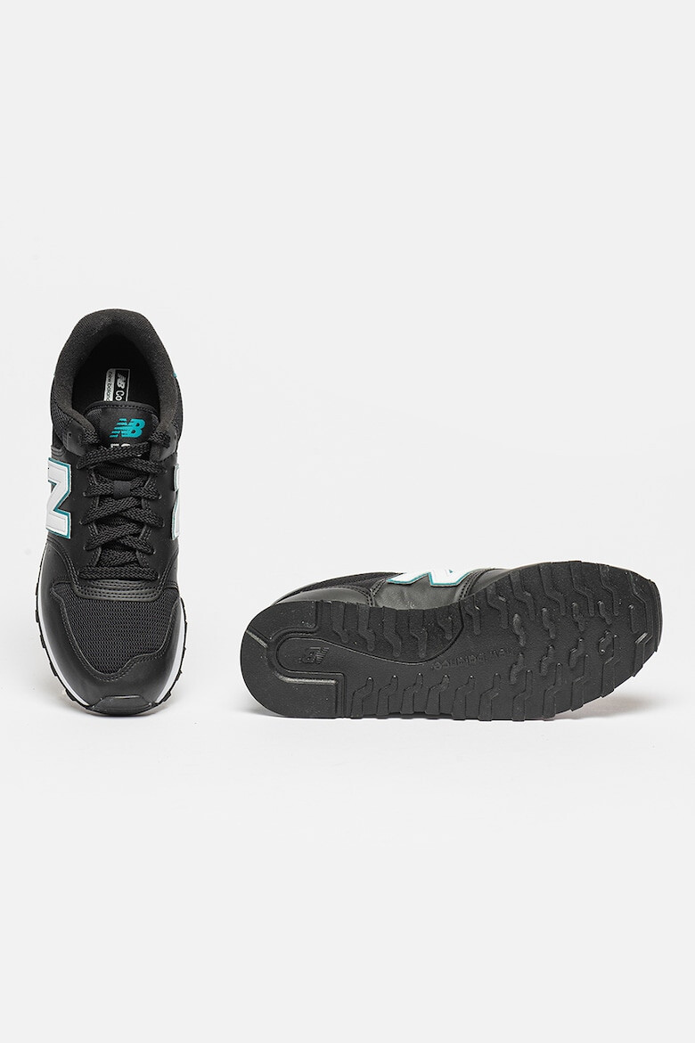 New Balance Pantofi sport de piele ecologica cu garnituri de plasa 500 - Pled.ro