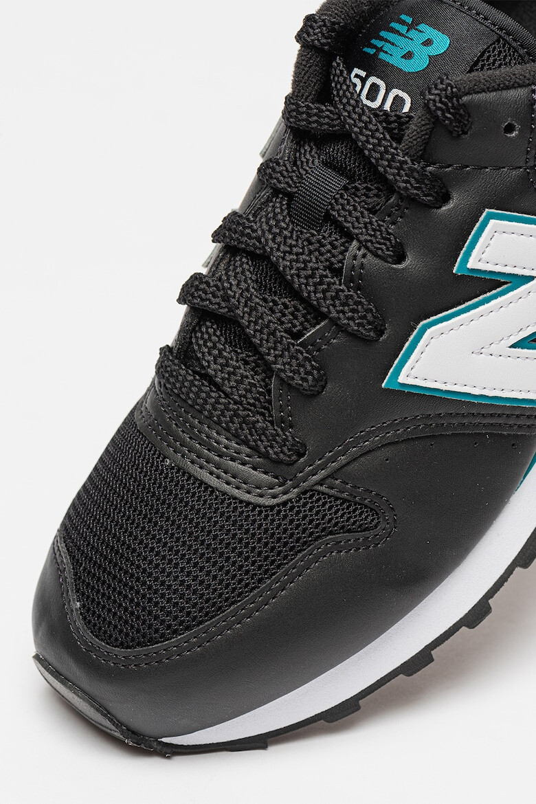 New Balance Pantofi sport de piele ecologica cu garnituri de plasa 500 - Pled.ro