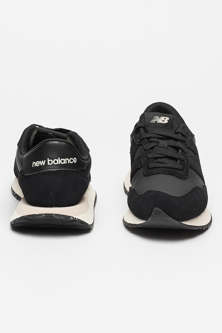 New Balance Pantofi sport de piele si piele intoarsa cu logo 237 - Pled.ro