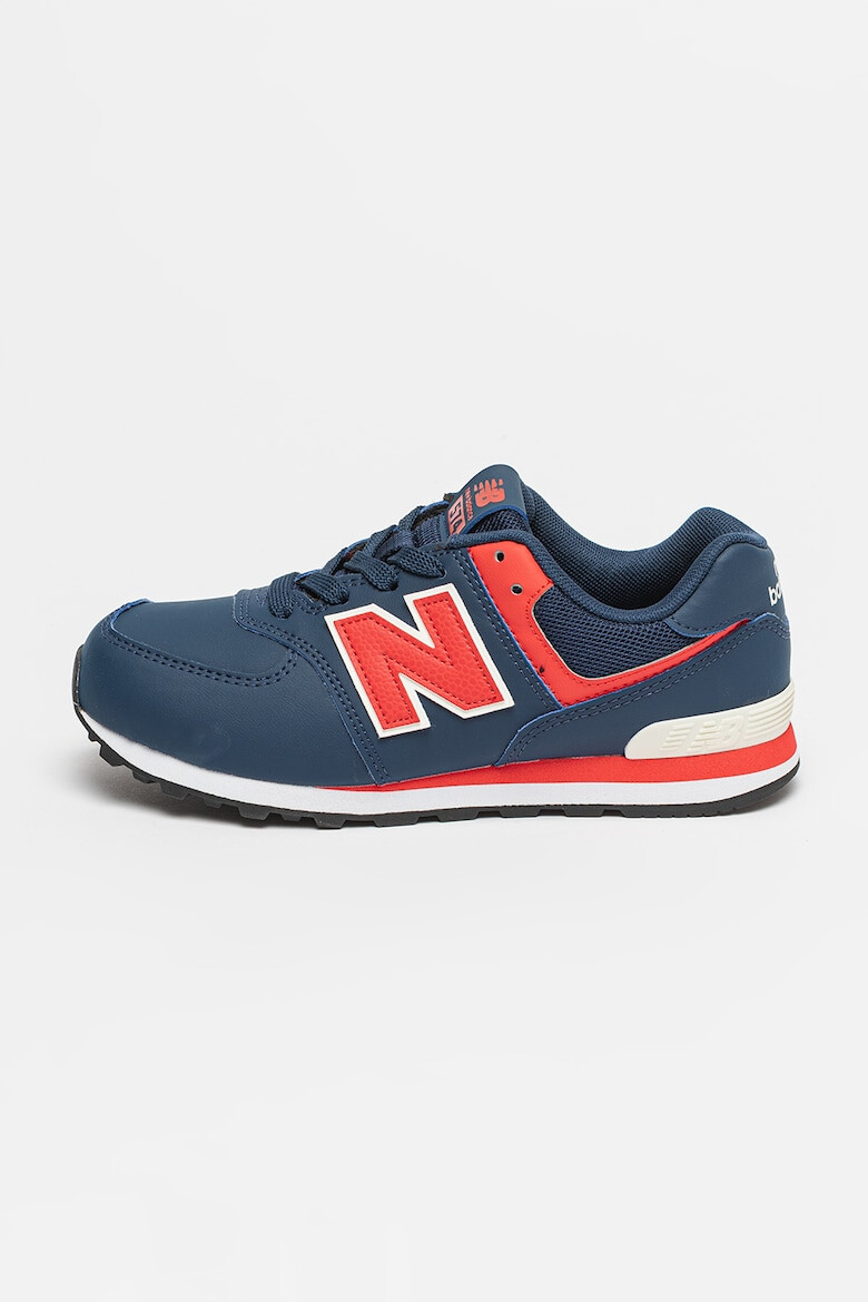 New Balance Pantofi sport din piele ecologica cu detalii logo 574 - Pled.ro