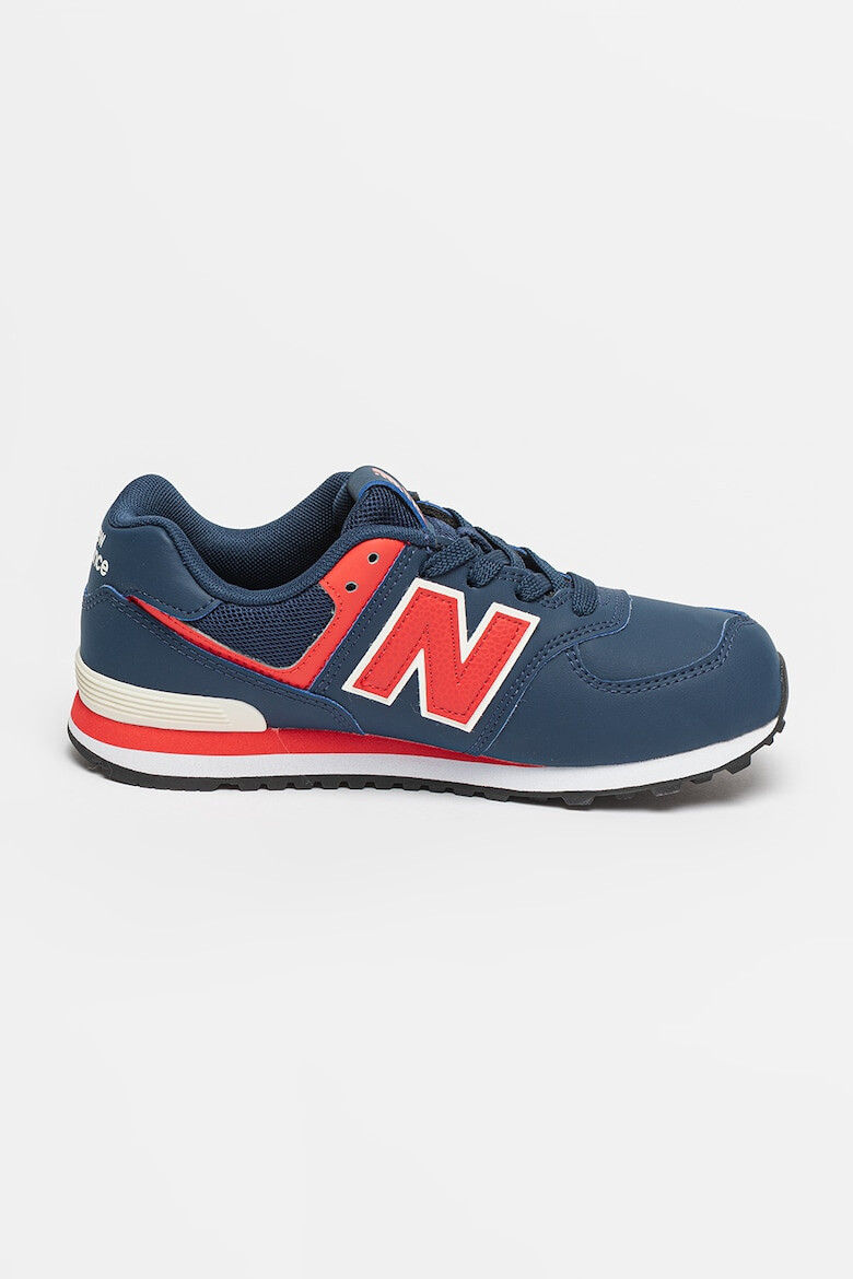 New Balance Pantofi sport din piele ecologica cu detalii logo 574 - Pled.ro