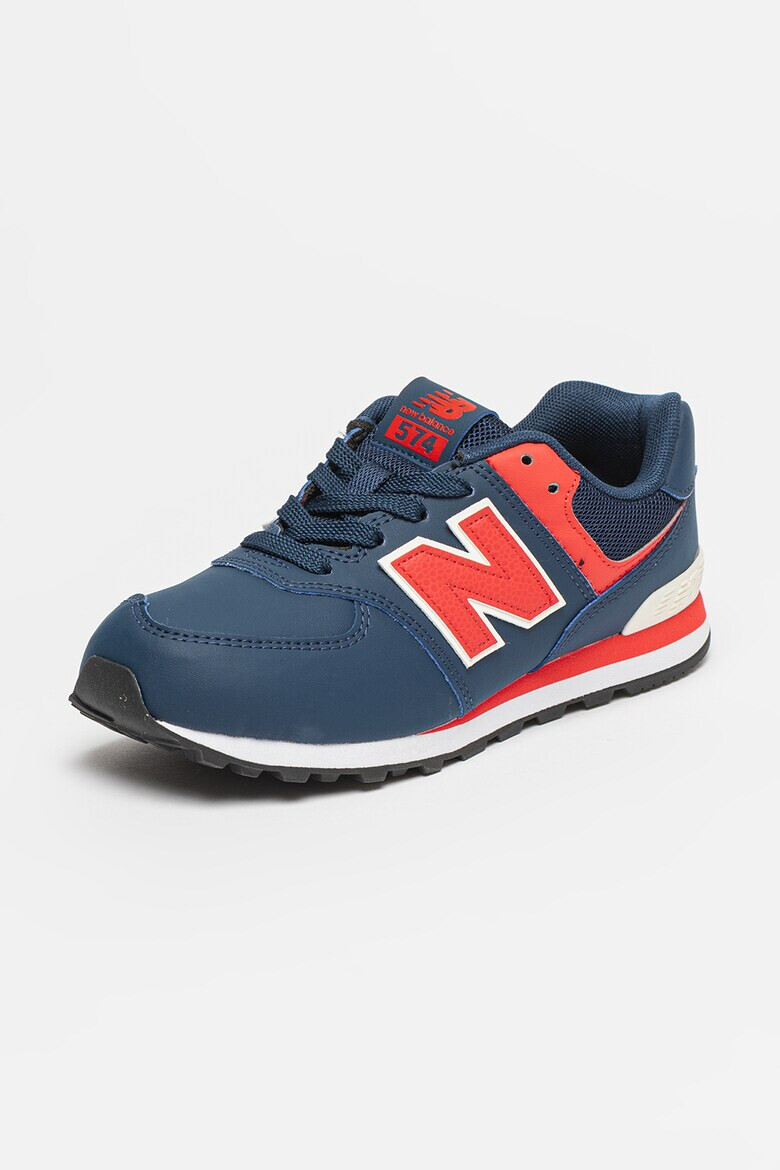 New Balance Pantofi sport din piele ecologica cu detalii logo 574 - Pled.ro