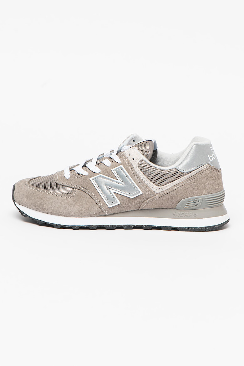 New Balance Pantofi sport din piele intoarsa cu garnituri din plasa 574 - Pled.ro