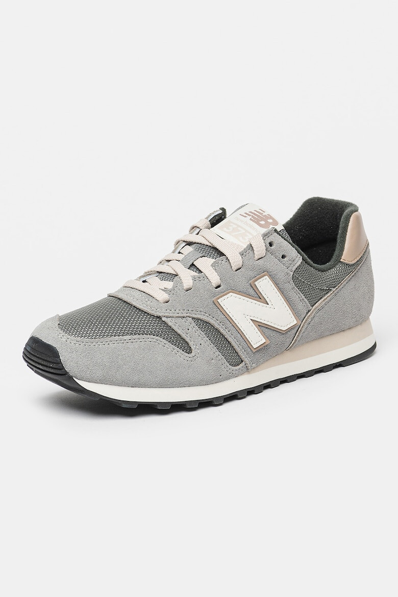 New Balance Pantofi sport din piele intoarsa cu insertii din plasa 373 - Pled.ro