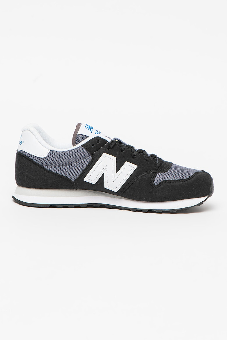 New Balance Pantofi sport din piele intoarsa ecologica si plasa 500 - Pled.ro