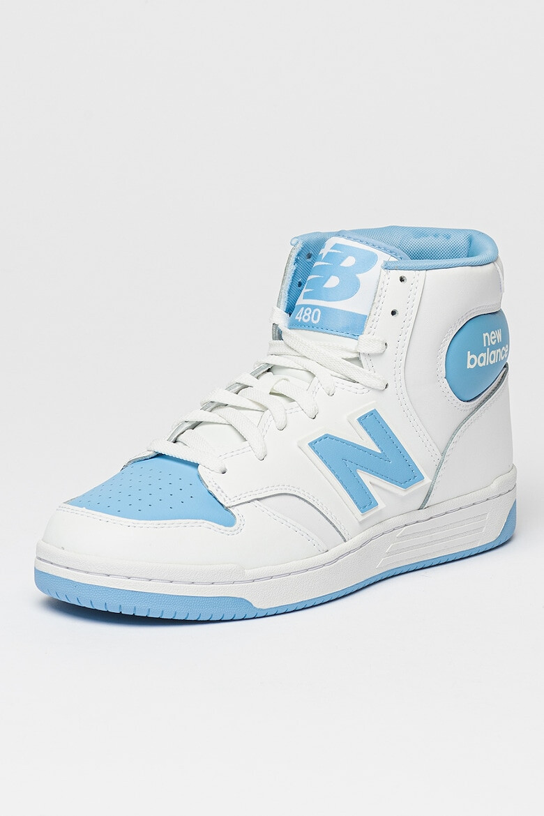 New Balance Pantofi sport mid-high de piele cu logo 480 - Pled.ro