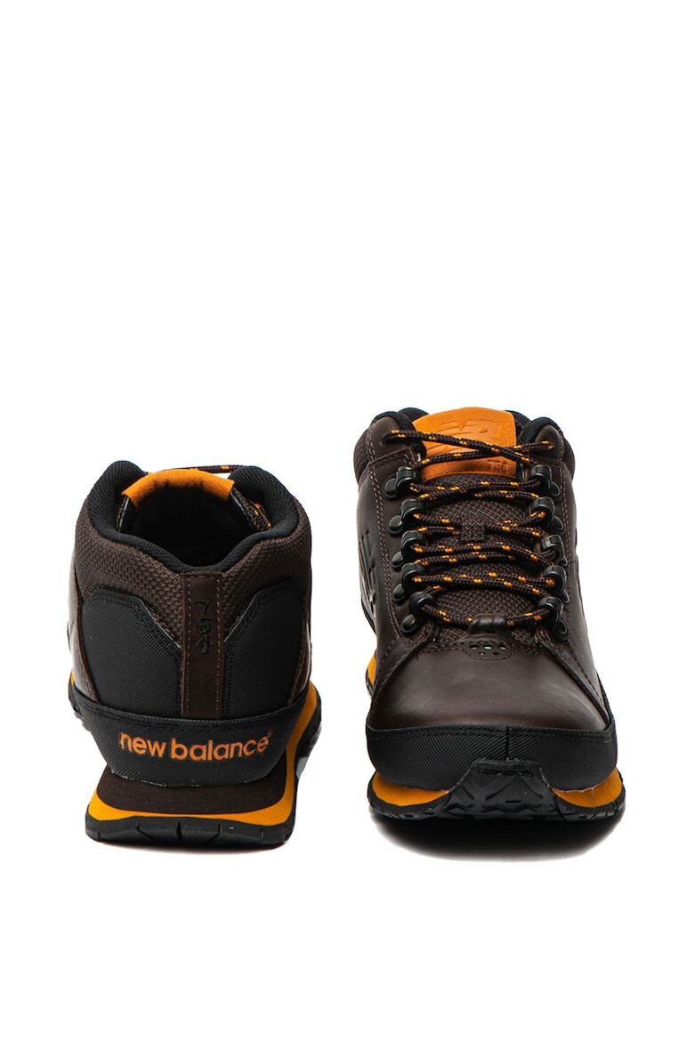 New Balance Pantofi sport mid-high de piele nabuc si plasa - Pled.ro