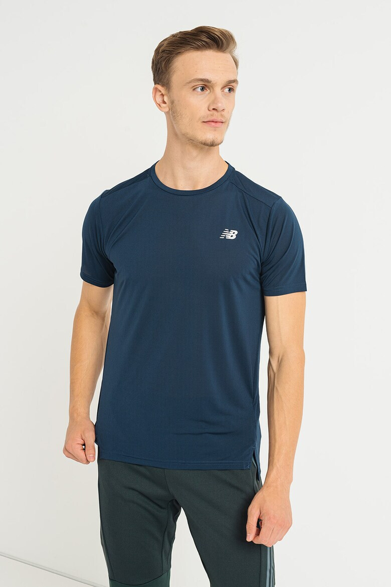 New Balance Tricou cu imprimeu logo discret pentru alergare Accelerate - Pled.ro