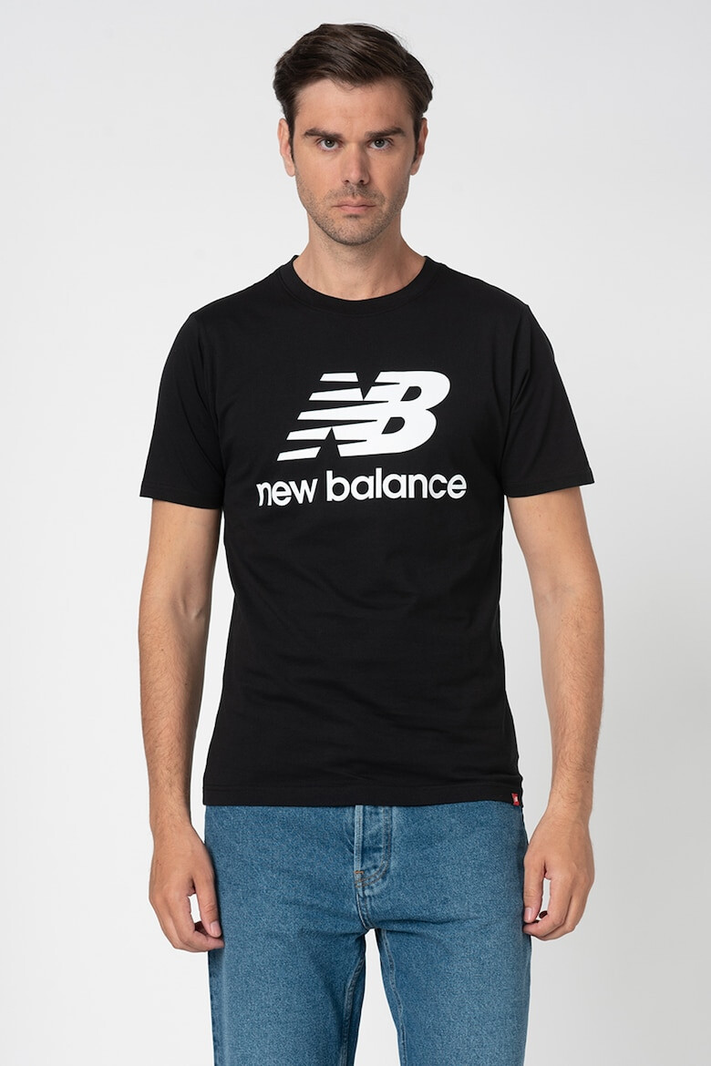 New Balance Tricou cu imprimeu logo Essentials - Pled.ro