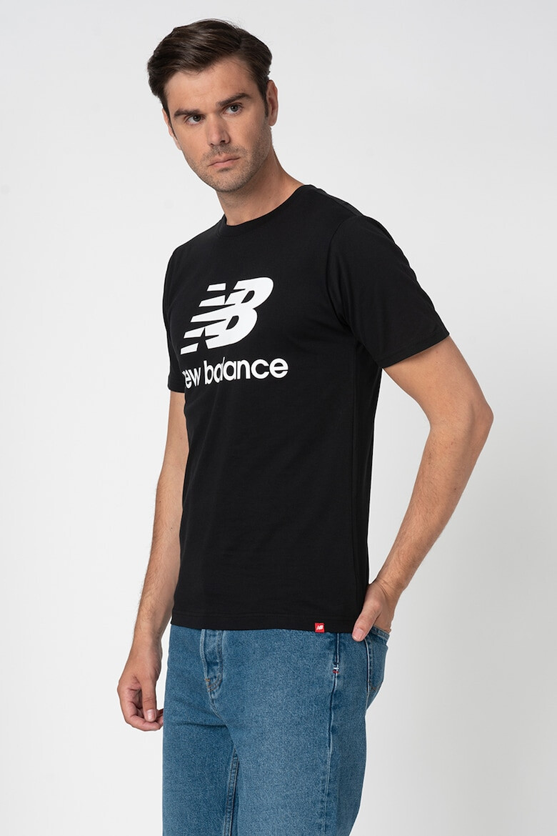 New Balance Tricou cu imprimeu logo Essentials - Pled.ro