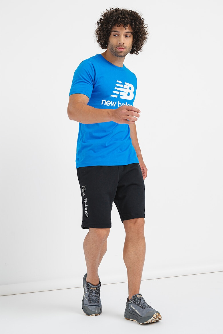 New Balance Tricou cu imprimeu logo Essentials - Pled.ro