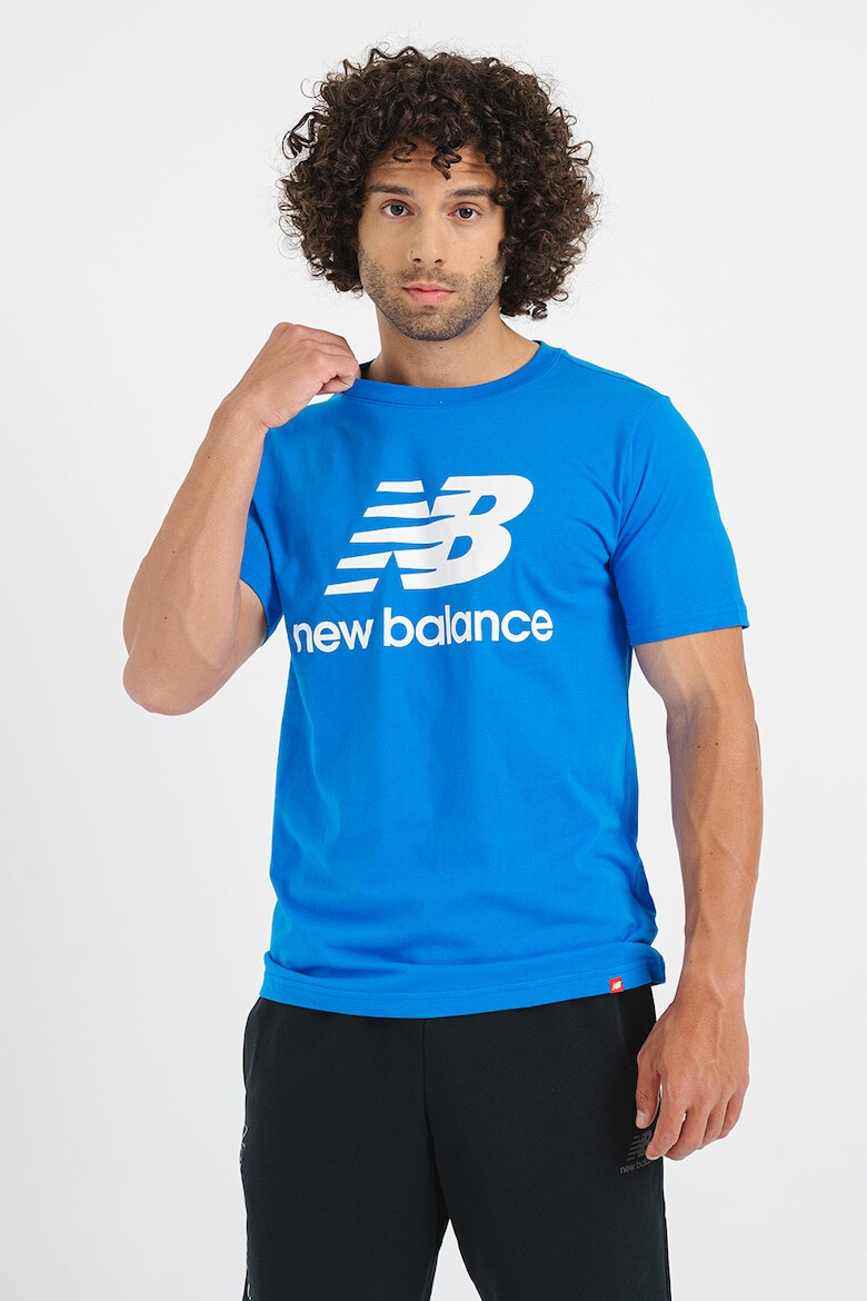 New Balance Tricou cu imprimeu logo Essentials - Pled.ro