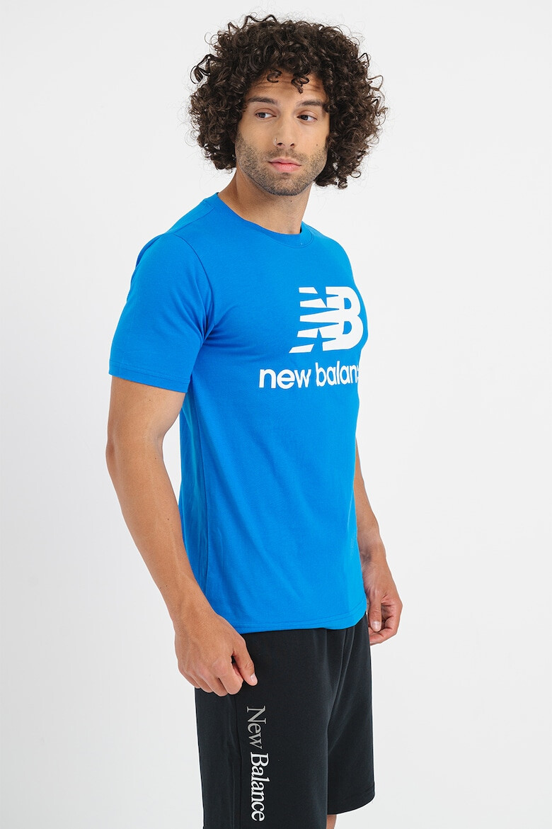 New Balance Tricou cu imprimeu logo Essentials - Pled.ro