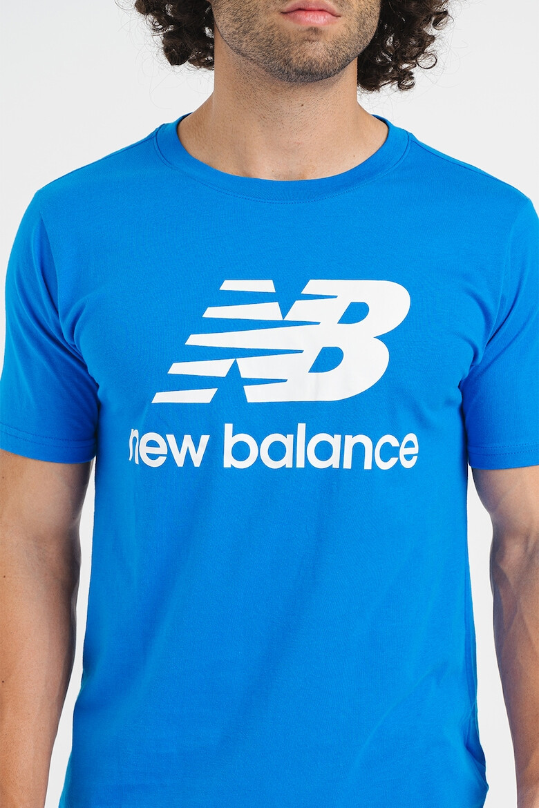 New Balance Tricou cu imprimeu logo Essentials - Pled.ro