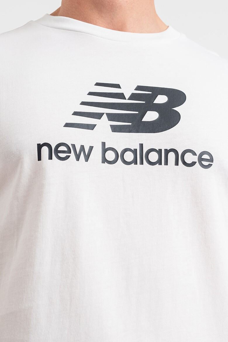 New Balance Tricou cu imprimeu logo Essentials - Pled.ro