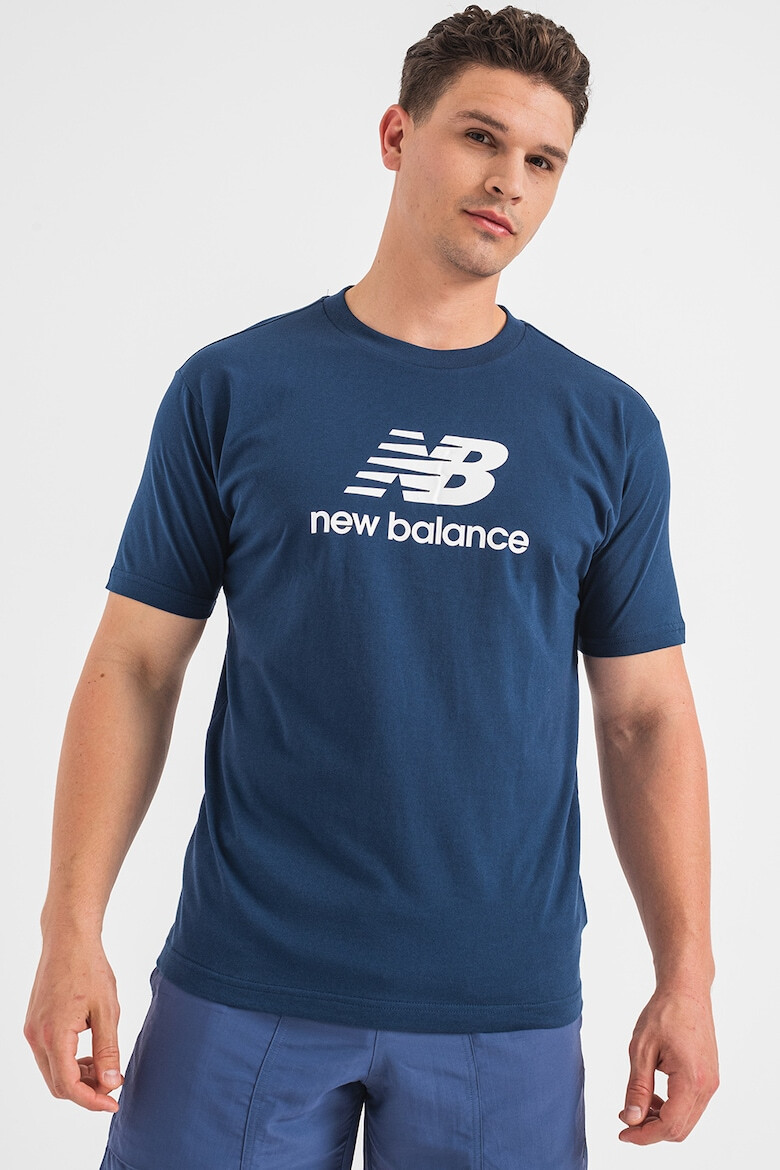 New Balance Tricou cu imprimeu logo Essentials - Pled.ro