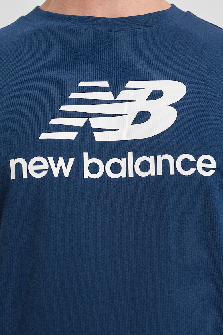 New Balance Tricou cu imprimeu logo Essentials - Pled.ro