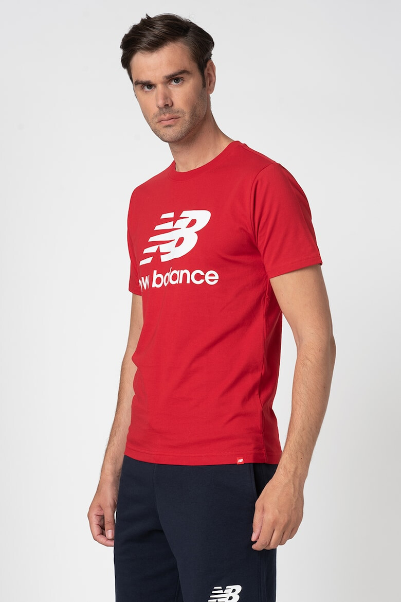 New Balance Tricou cu imprimeu logo Essentials - Pled.ro