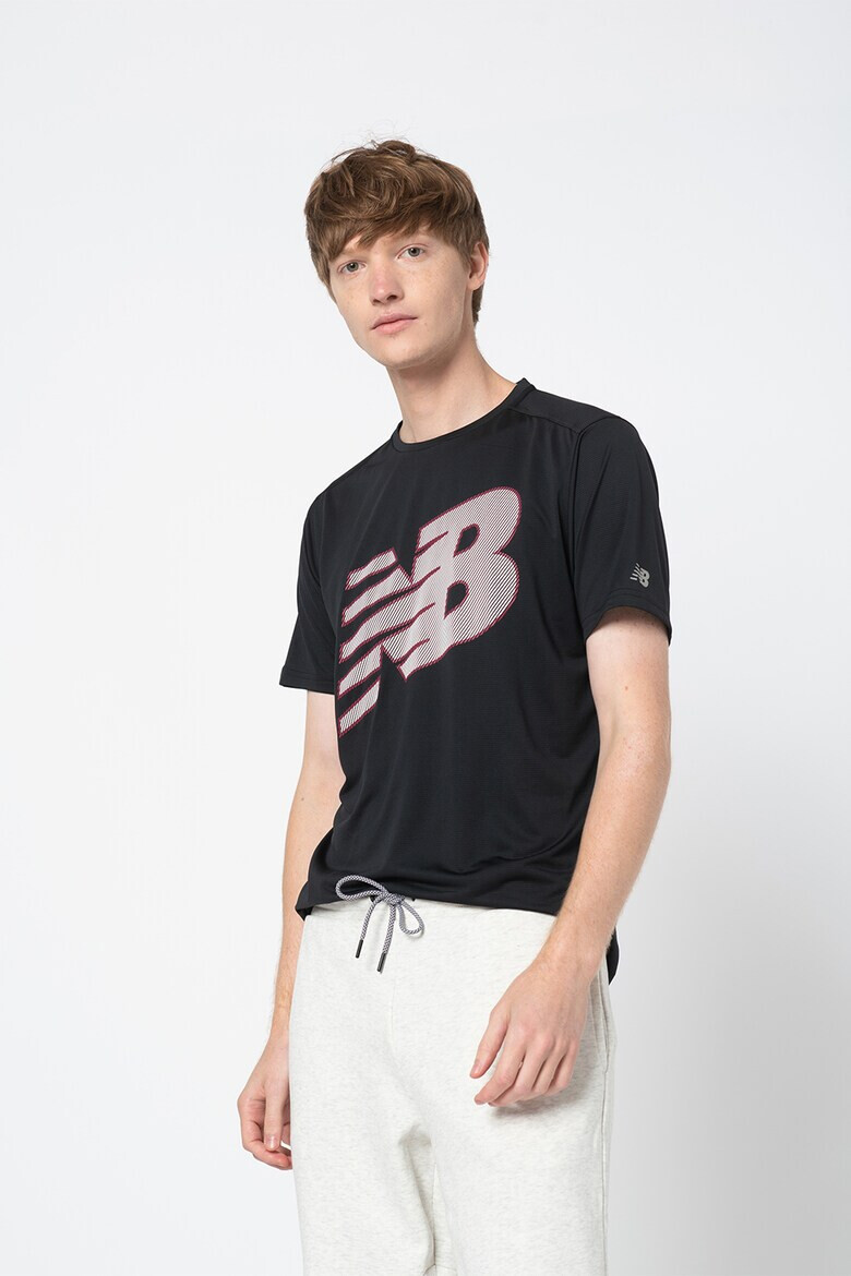 New Balance Tricou cu imprimeu logo pentru alergare Accelerate - Pled.ro