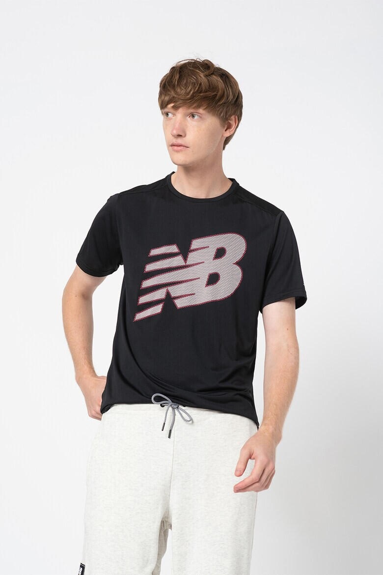 New Balance Tricou cu imprimeu logo pentru alergare Accelerate - Pled.ro