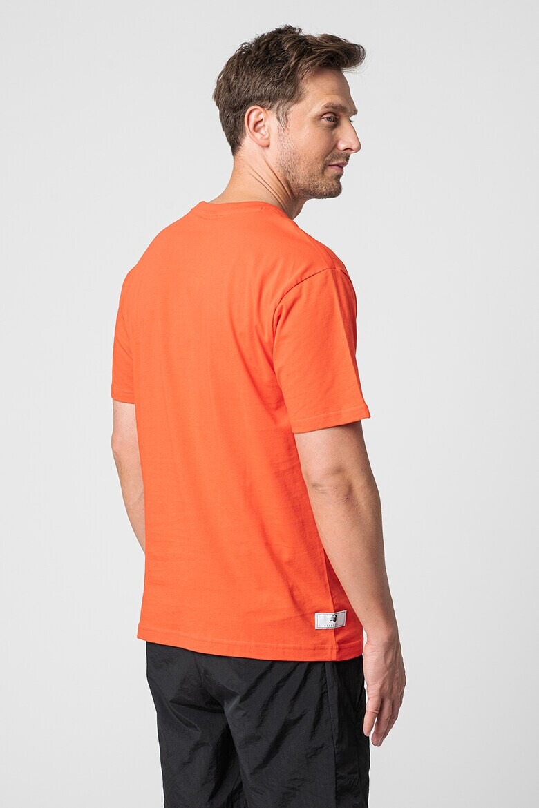 New Balance Tricou din bumbac cu imprimeu text Hoops - Pled.ro