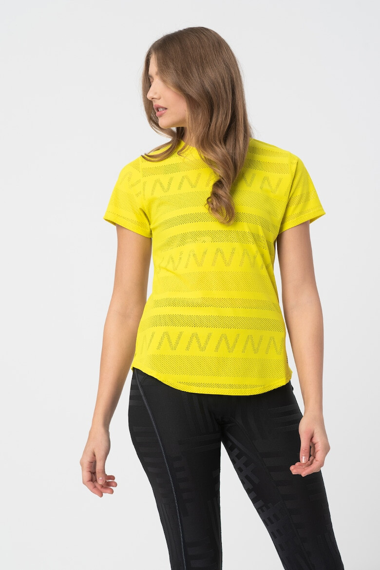 New Balance Tricou din material jacquard pentru alergare Q Speed - Pled.ro