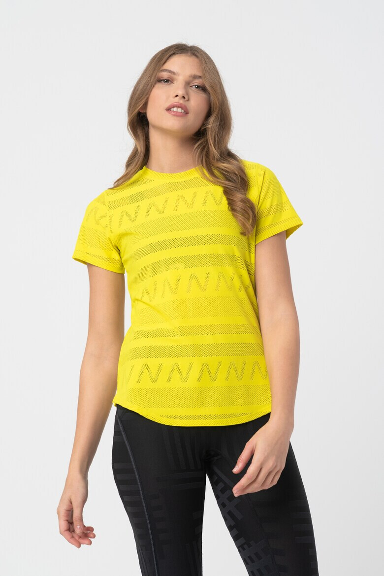 New Balance Tricou din material jacquard pentru alergare Q Speed - Pled.ro