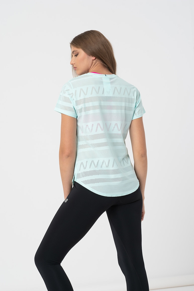 New Balance Tricou din material jacquard pentru alergare Q Speed - Pled.ro