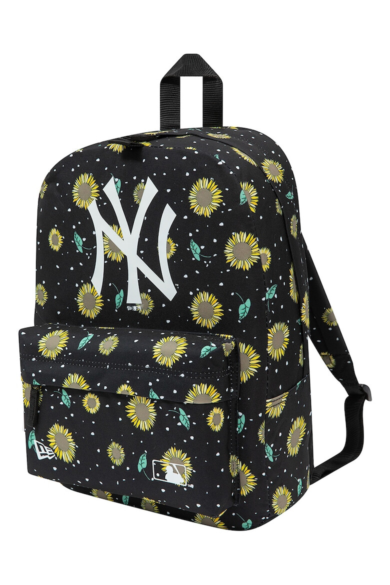 New Era Rucsac cu model floral si buzunar frontal cu fermoar - Pled.ro