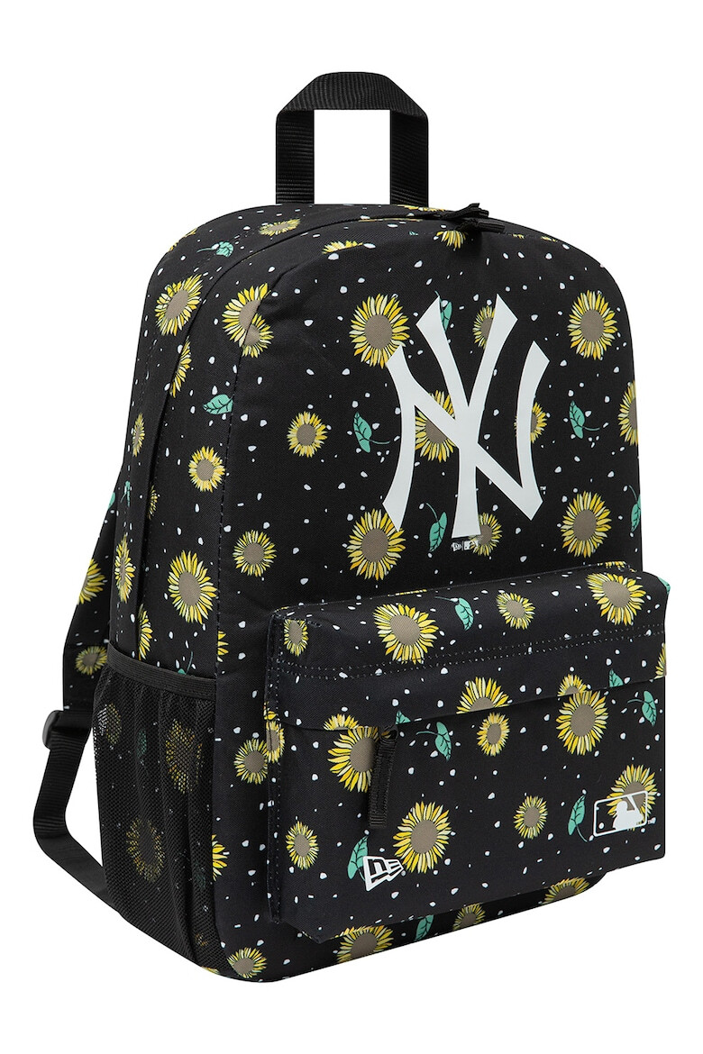 New Era Rucsac cu model floral si buzunar frontal cu fermoar - Pled.ro