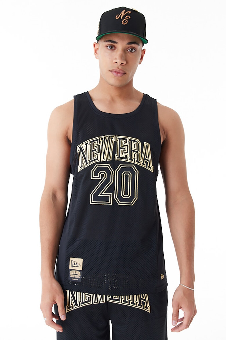 New Era Top cu imprimeu logo - Pled.ro