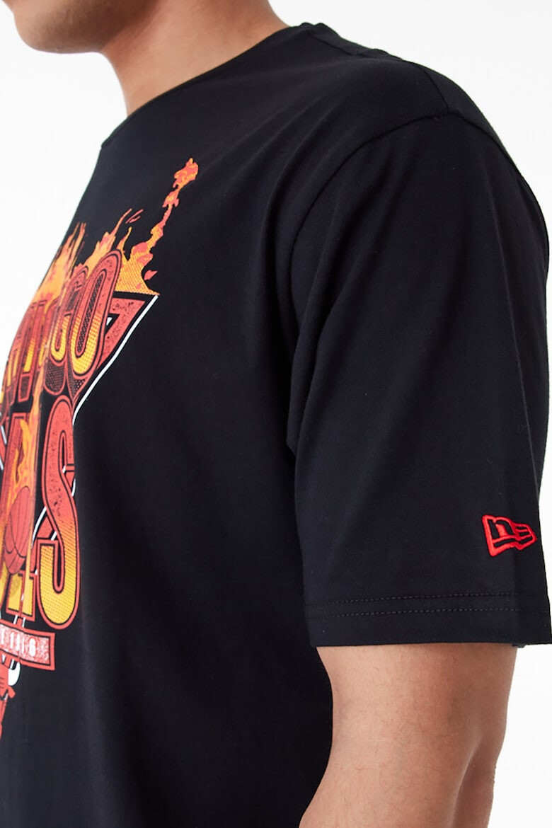 New Era Tricou de bumbac cu imprimeu Chicago Bulls - Pled.ro