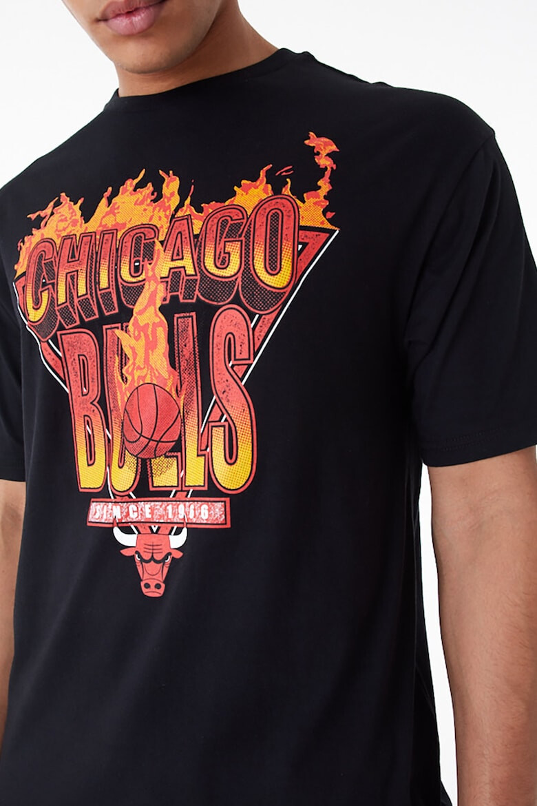 New Era Tricou de bumbac cu imprimeu Chicago Bulls - Pled.ro