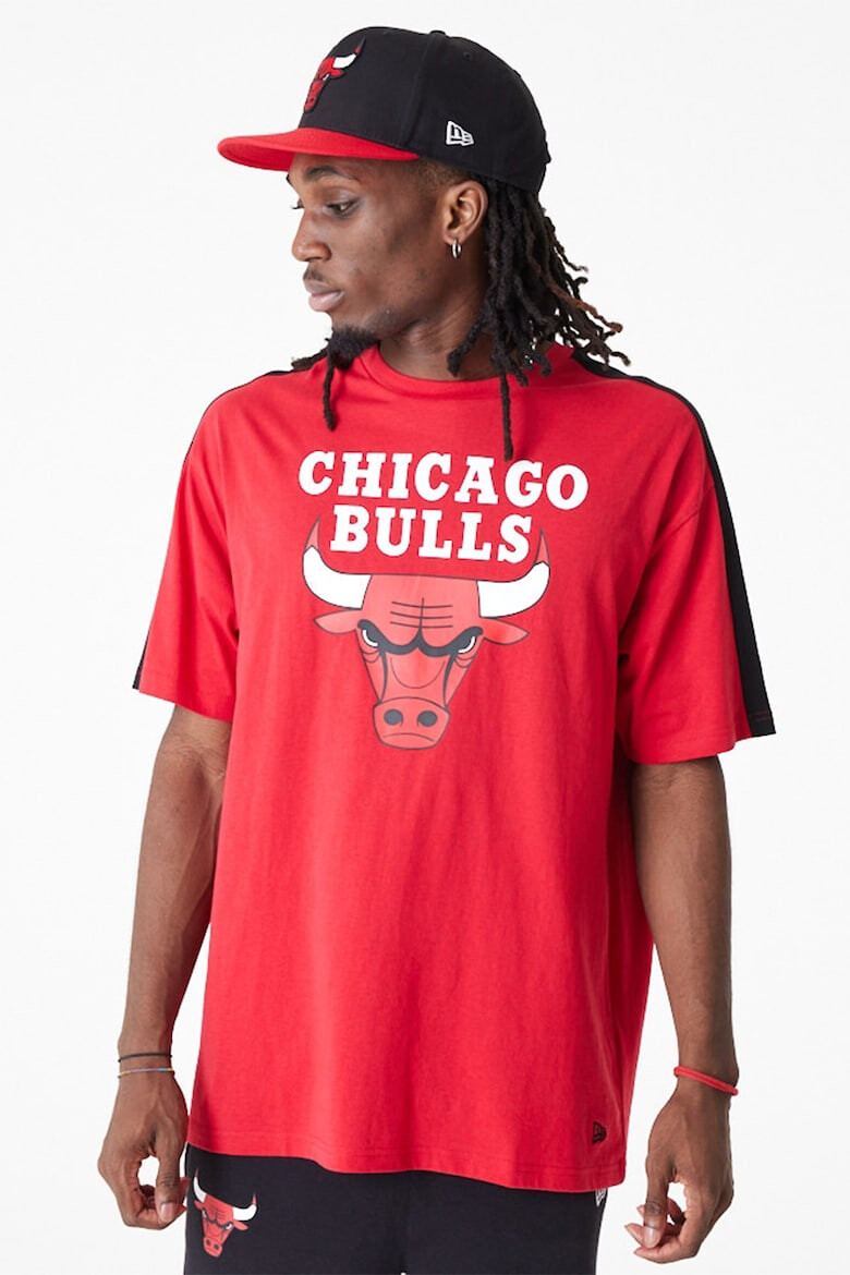 New Era Tricou supradimensionat Chicago Bulls - Pled.ro