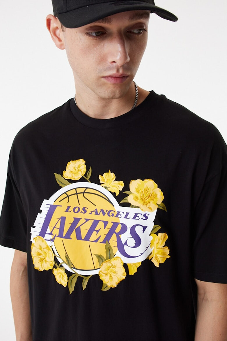 New Era Tricou unisex supradimensionat cu imprimeu grafic LA Lakers - Pled.ro